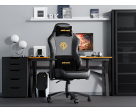 Anda Seat Phantom 3 Black/Gold PVC - 1473878 - zdjęcie 9